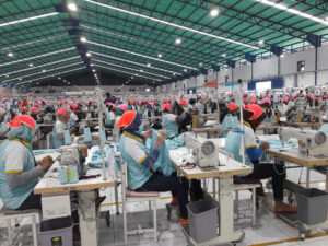 The hardworking people in the textile industry in Ethiopia.